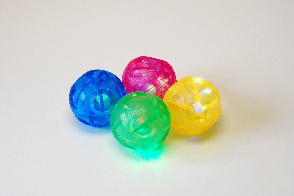 Tickit Textured Flashing Balls – Irregular Bounce – Children’s Learning & Vocational Sensory Toys, Aged 0-8 Years
