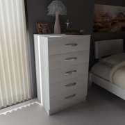 Nightstand – Diva – White
