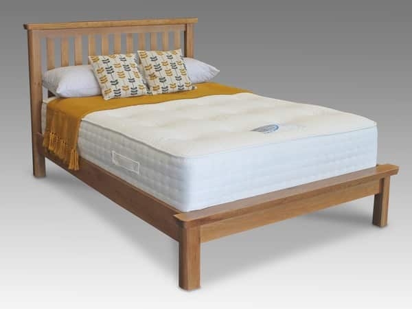 Honey B Ð Solid Oak Bed Frame – Manhattan Bed Frame – Small Double