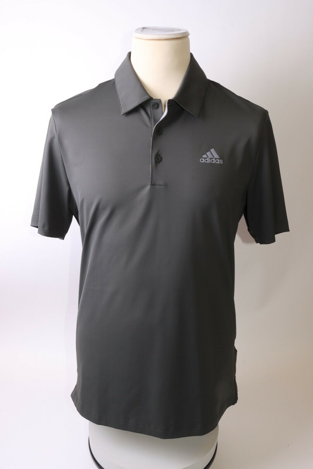 Adidas Men’s Ultimate 2.0 Solid Polo Shirt – M – Grey – Get That Brand