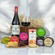 Cheese and Wine Hamper Luxury Tray and Packaging Included – Scottish Hampers