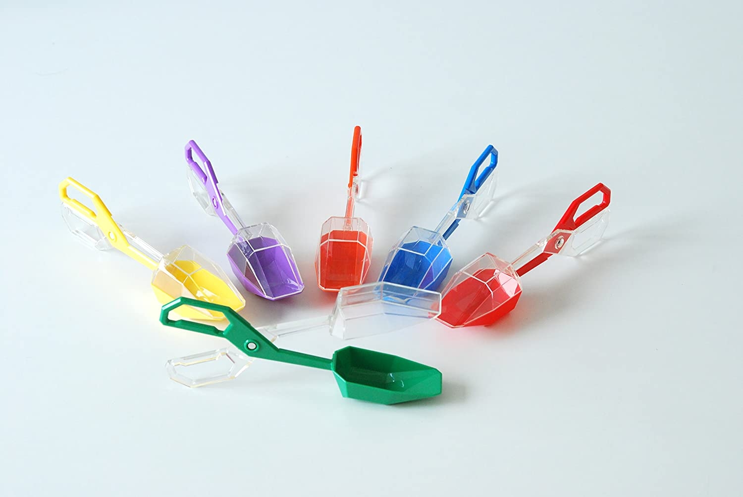 Tickit Fine Motor Tongs Set of 6 all colours – Children’s Learning & Vocational Sensory Toys For Children Aged 0-8 Years – Summer Toys/ Outdoor Toys