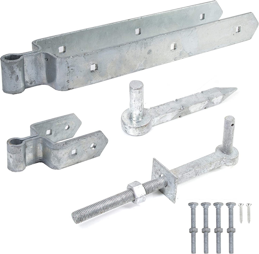 FG STD Double Strap Hinge sets | 18″ 450MM GALV P20 – non adjustable