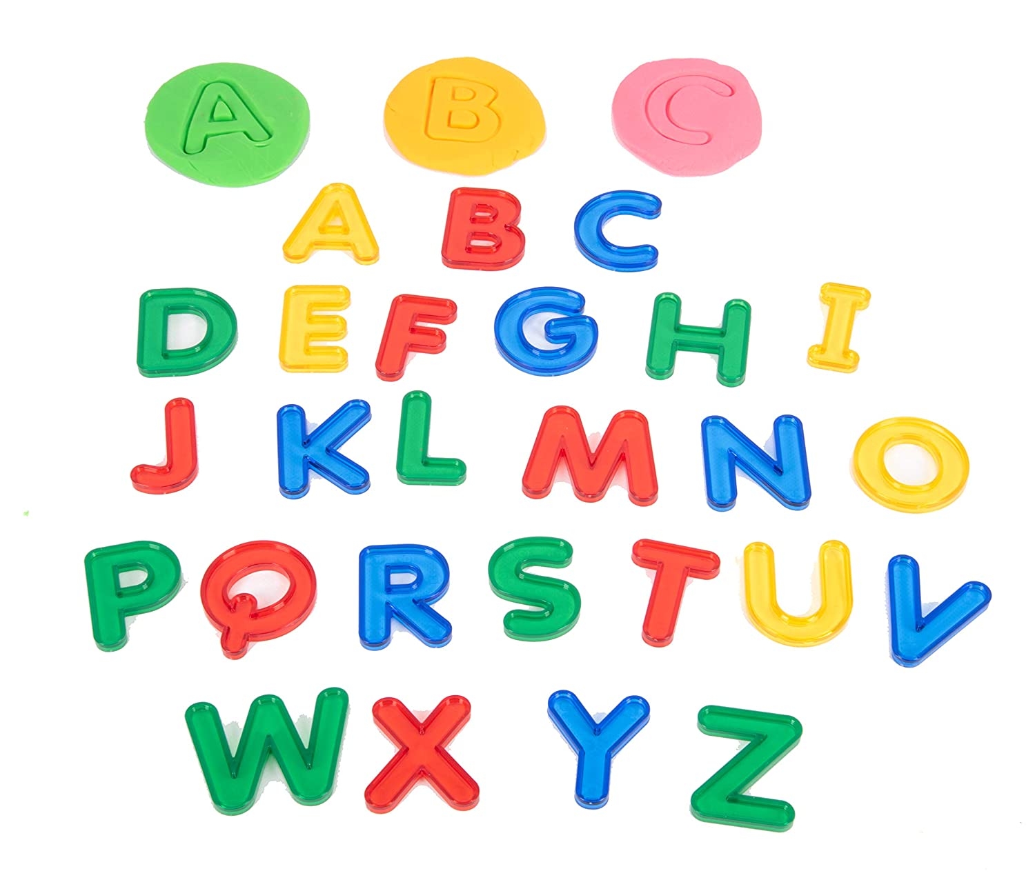 Transparent Uppercase Alphabet – Children’s Learning & Vocational Sensory Toys For Children Aged 0-8 Years – Summer Toys/ Outdoor Toys