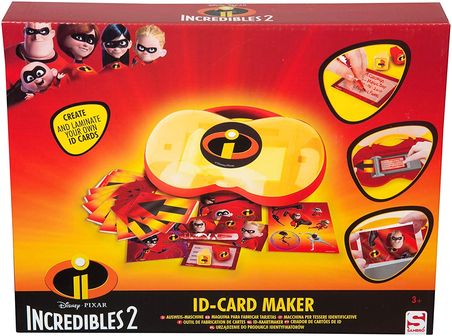 Disney Pixar – Sambro Incredibles 2 ID Card Maker