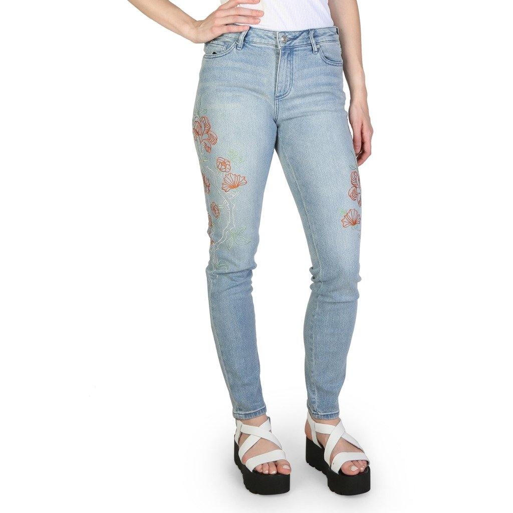 Armani Exchange Womens Blue Skinny Jeans- 3Zyj01Y3Crz – Blue – 29 – JC Brandz