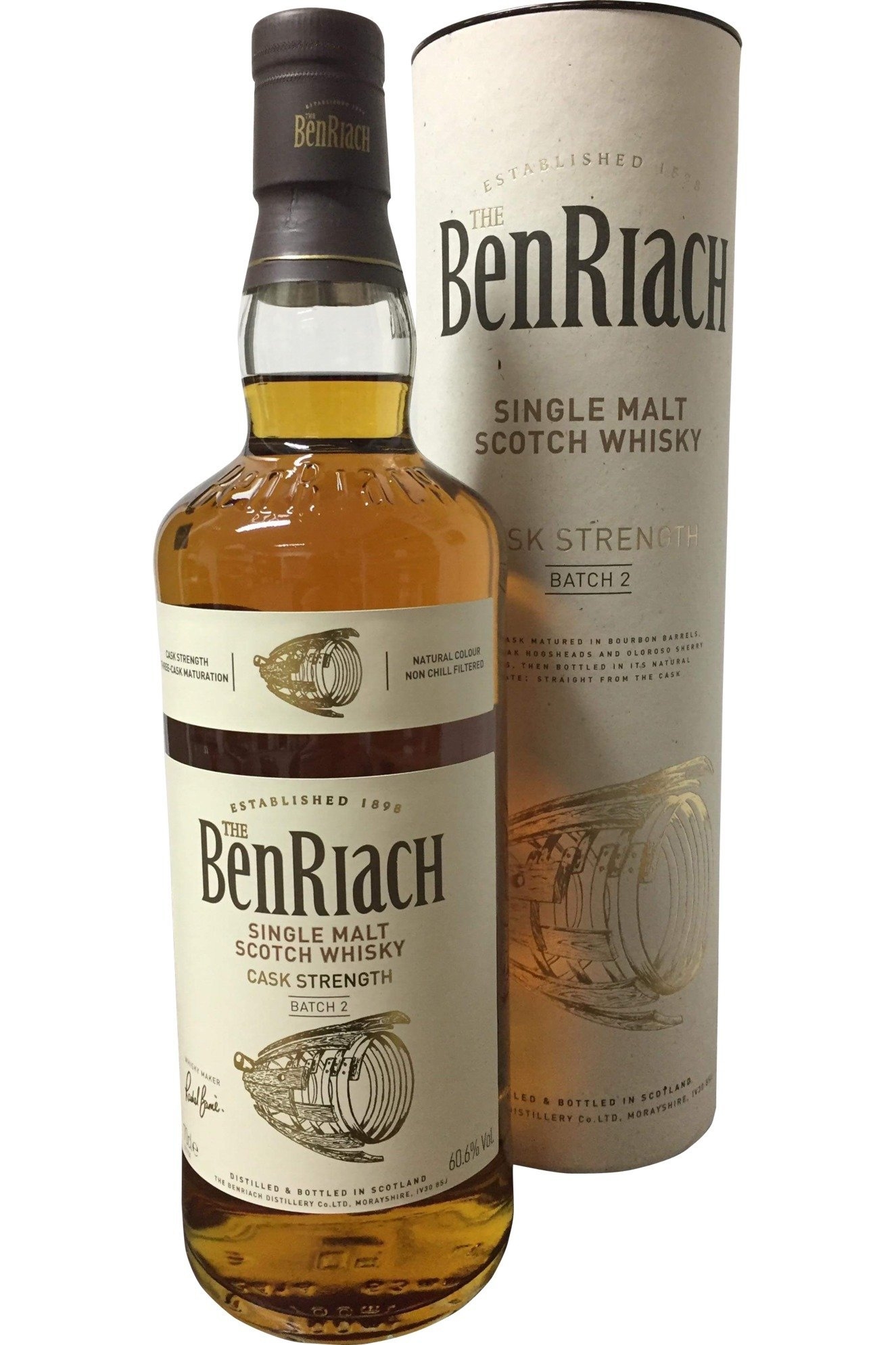 Benriach Cask Strength Batch 2 | 60.6% 700ml