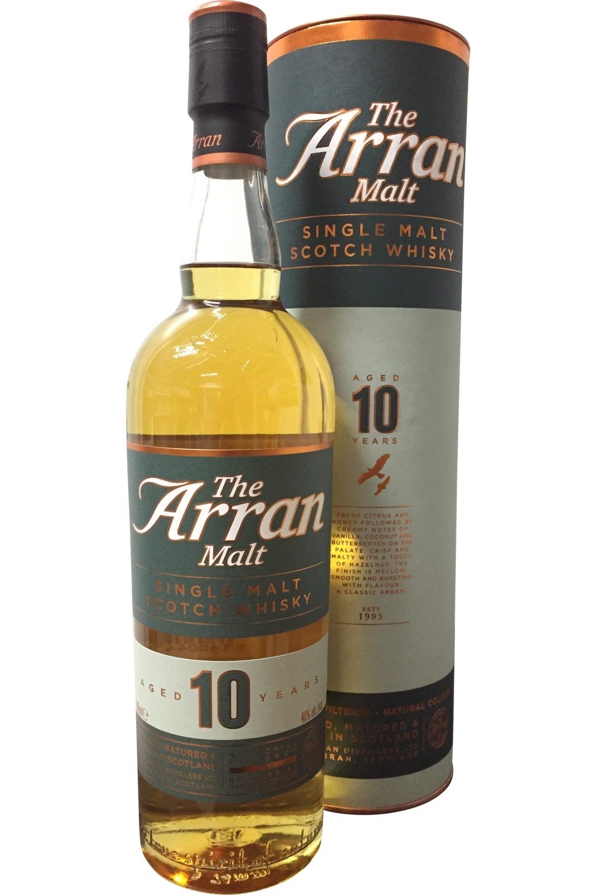 Arran 10 Year Old Non Chill Filtered | 46% 700ml