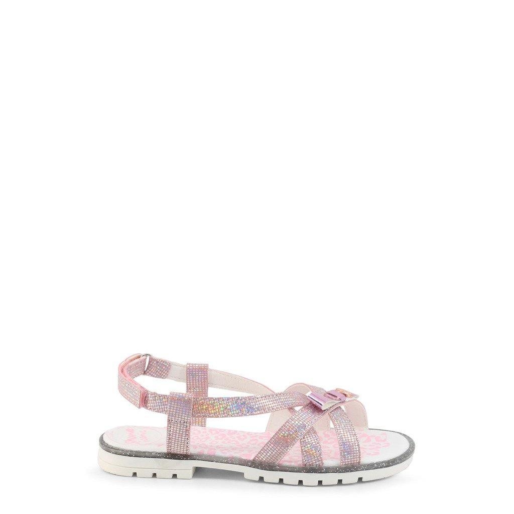 Shone – Kids sandals with glitter detail in pink or grey – 19057-001 – pink – EU 27