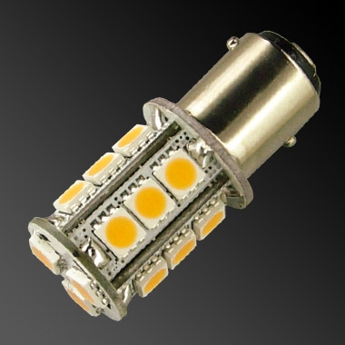 18 LED Bay15d Double Contact (offset pins) – 12V Lights – Suitable For Horseboxes, Caravans & Boats – Aten Lighting