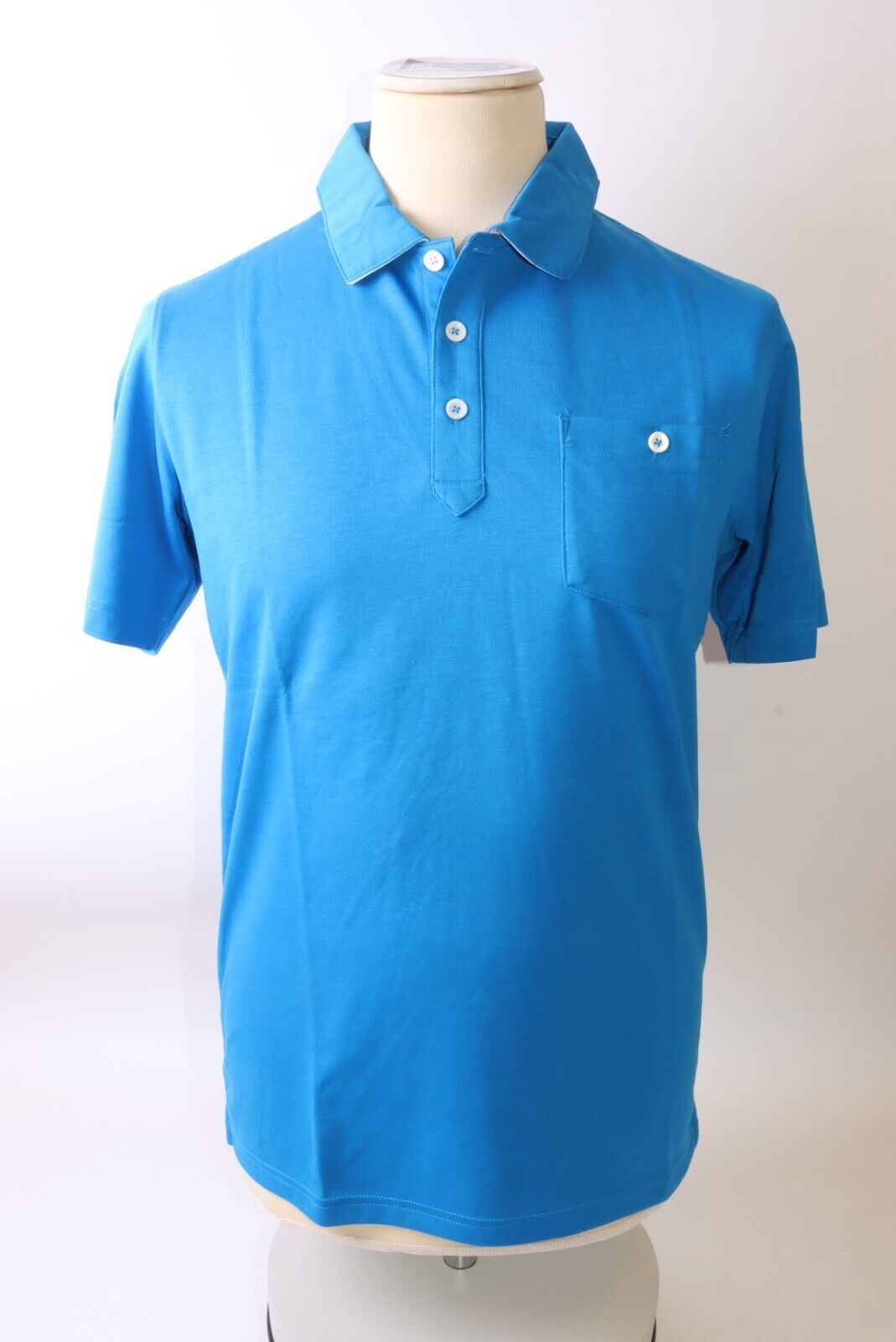 Puma Men’s Signature Pocket Golf Polo Shirt – XL – Blue – Get That Brand