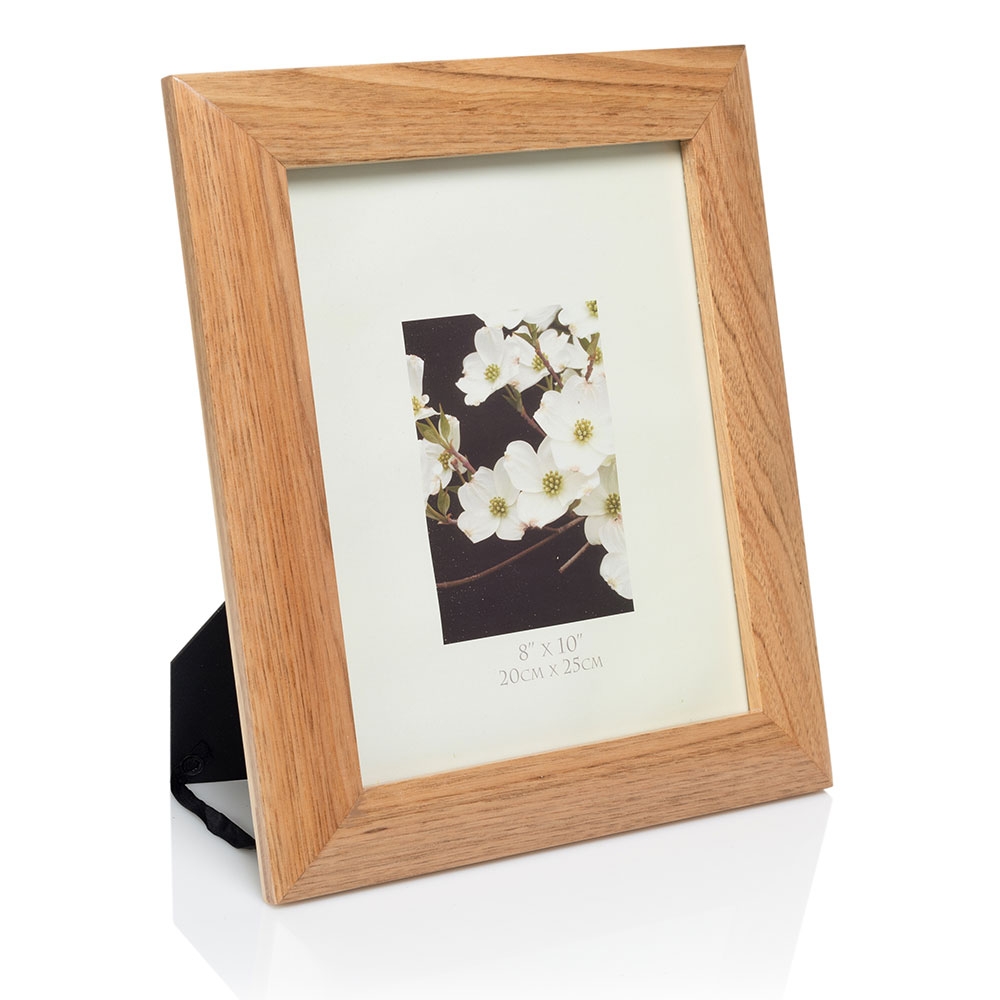 Oak Finish 10 x 8 Wooden Photo Frame (Orientation: Landscape)