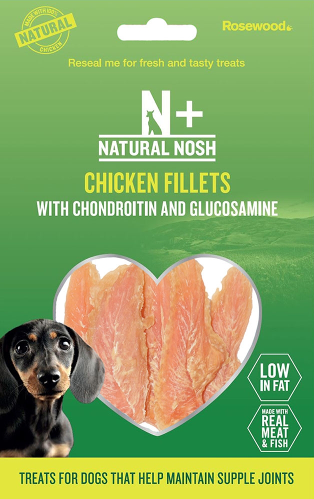 Natural Nosh+ Chicken Fillets With Glucosamine 80g