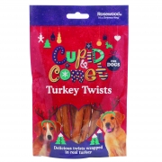 Turkey Twists For Dogs 8pc 85g