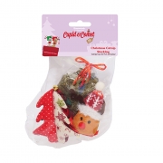 Christmas Catnip Stocking 3pc