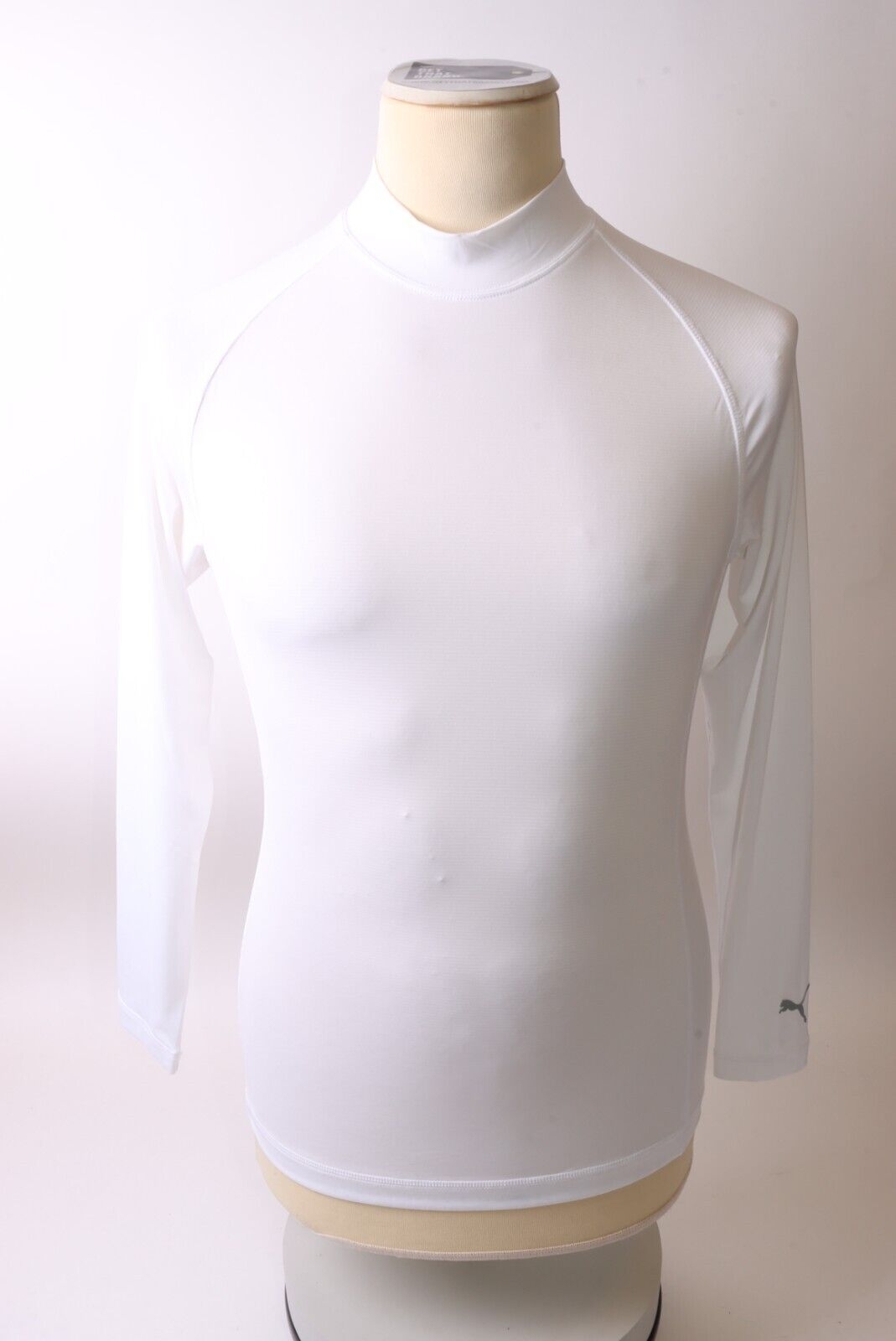 Puma Men’s Turtle Neck Baselayer – L – White – Get That Brand