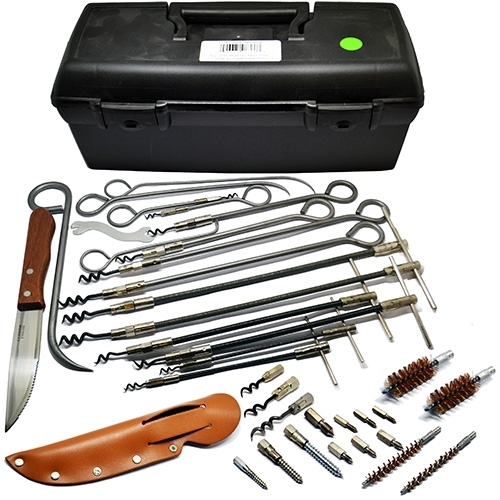 C.S. Osborne –  Rigid & Flexible Delux Packing Tool Set (29 Pcs) – Black Colour – Textile Tools & Accessories