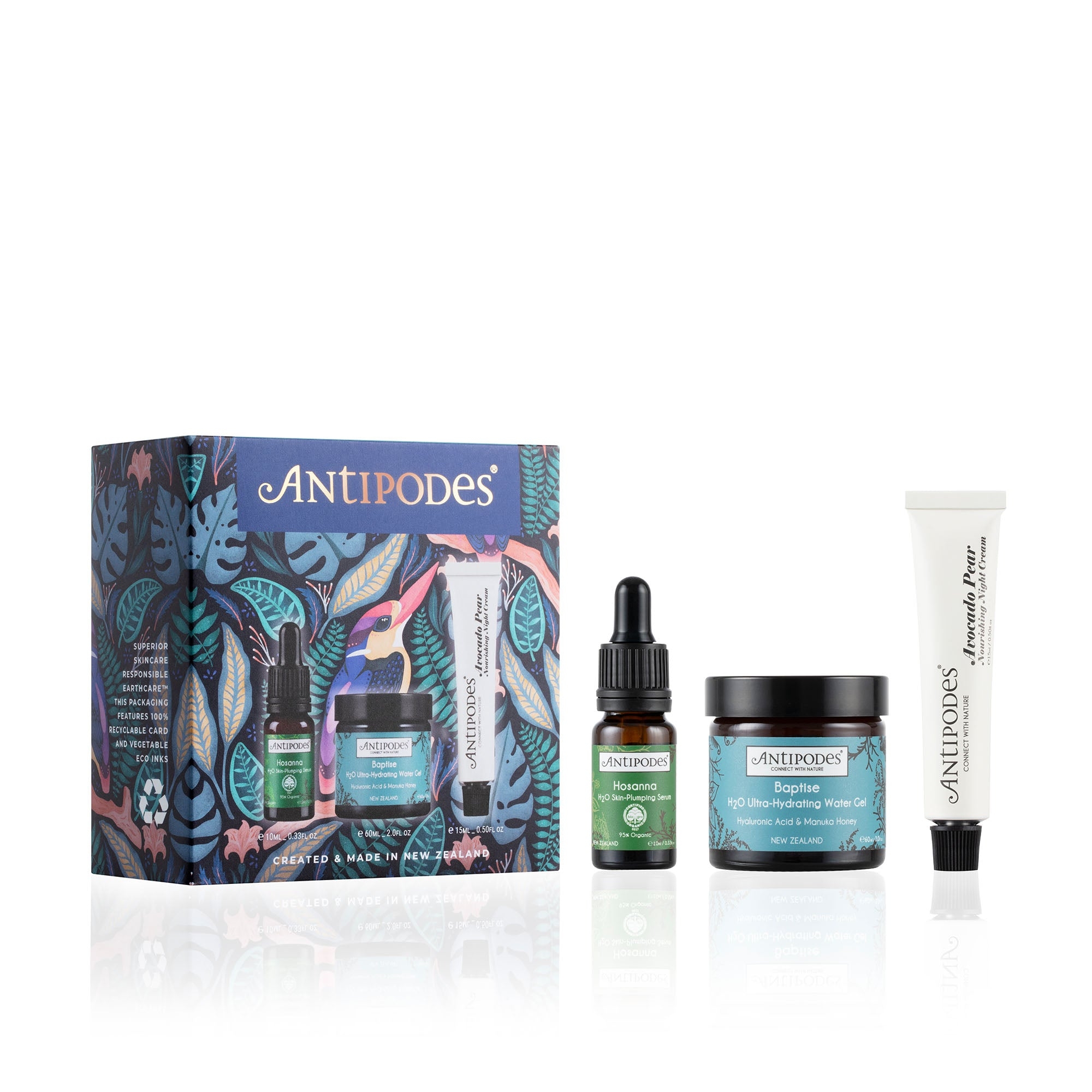 Fresh Skin Favourites Gift Set – Gift Set – Antipodes – 10ml – Boop Beauty