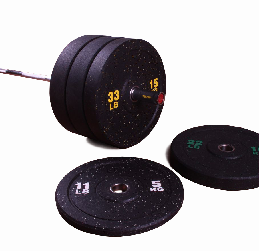Exersci Crumb Rubber Olympic Bumper Plates (Pair)