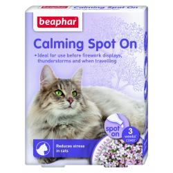 Beapher Calm Spot On Cats- 3x Pipettes – Fur2Feather Pet Supplies