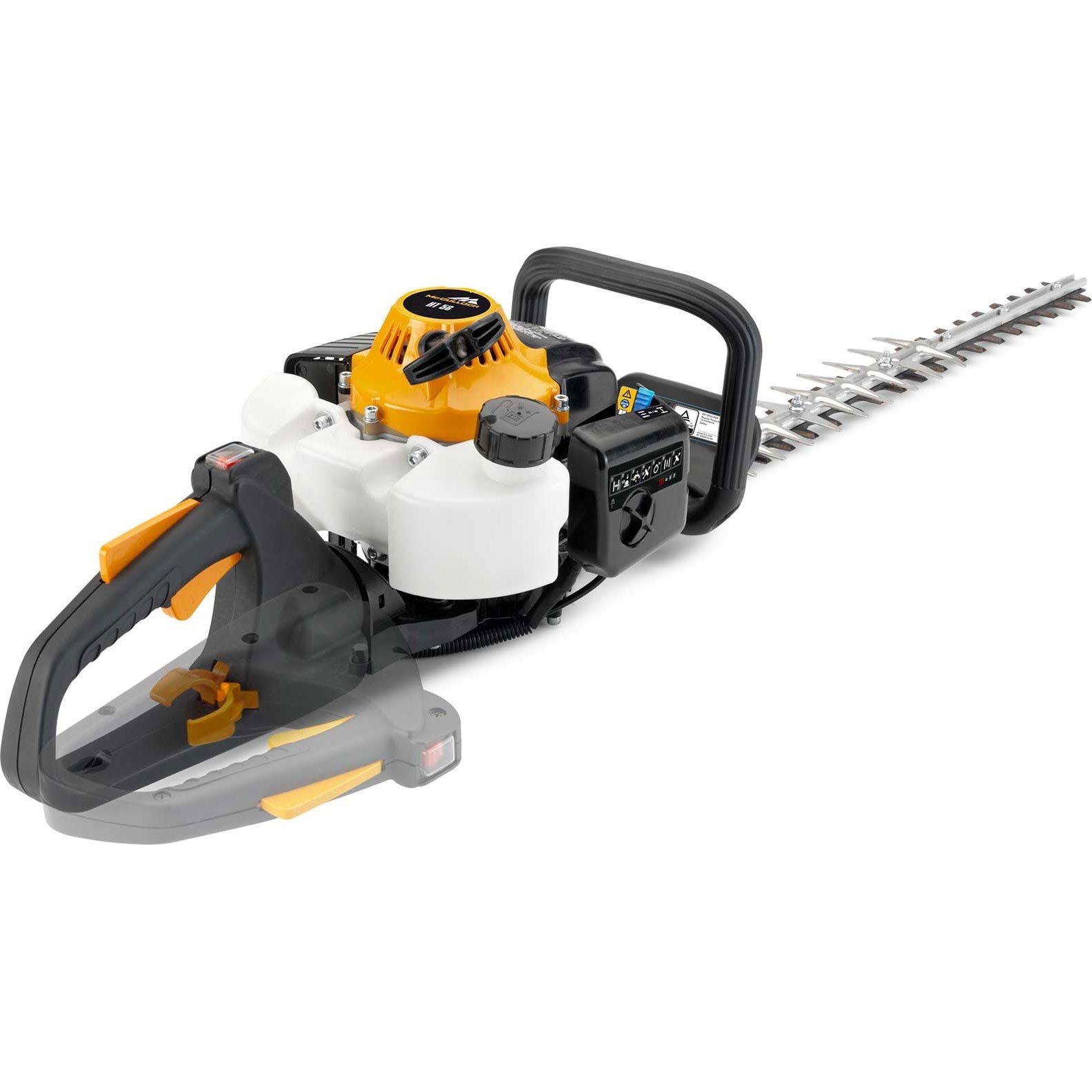 McCulloch HT 5622 Petrol Powered Hedge Trimmer – 22.7cc – Garden Strimmer – Spare And Square