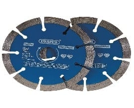 Segmented Diamond Blade Twin Pack (115MM)