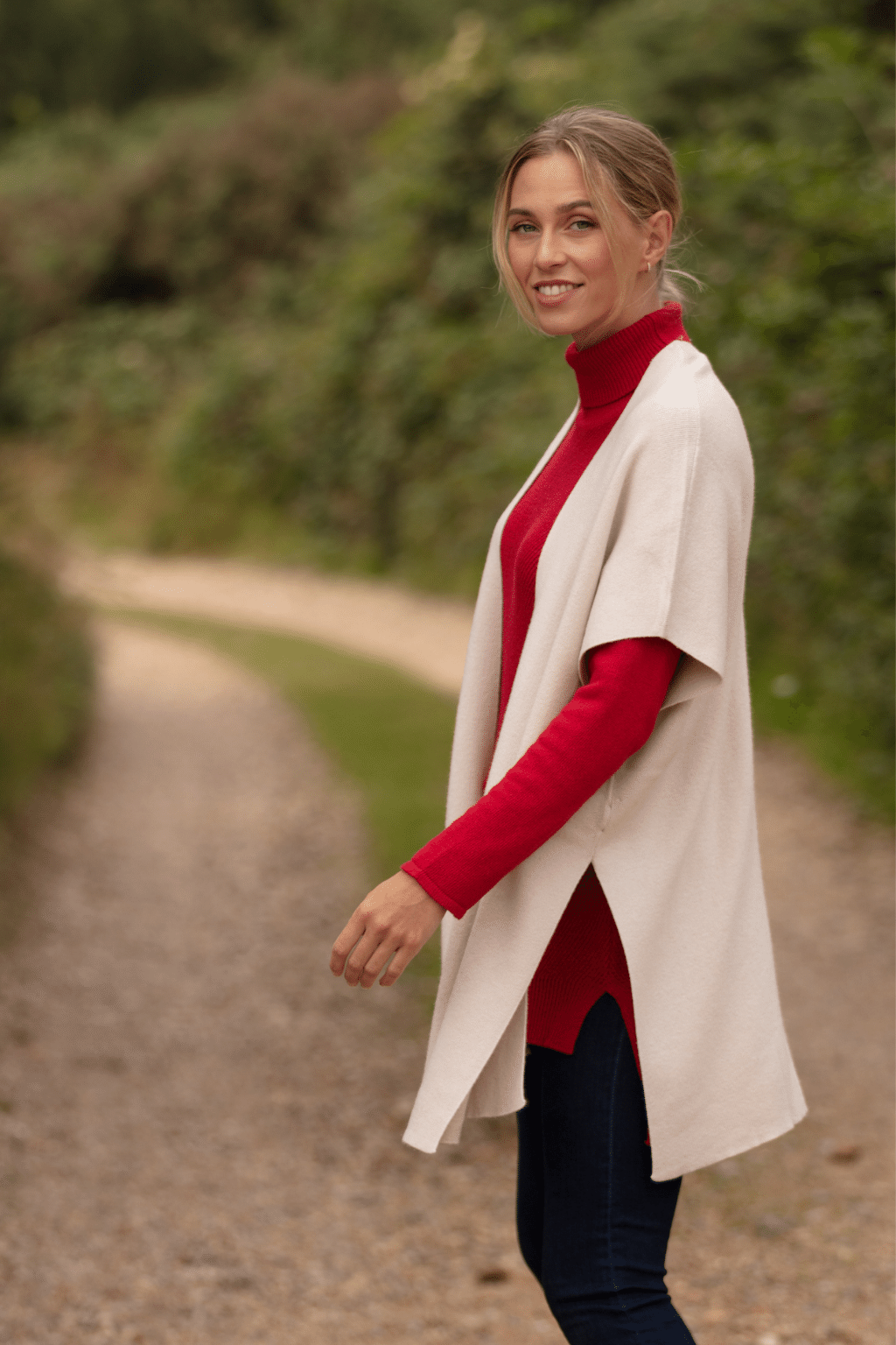 Cardi-Gilet Sage / One Size by Pink Avocet