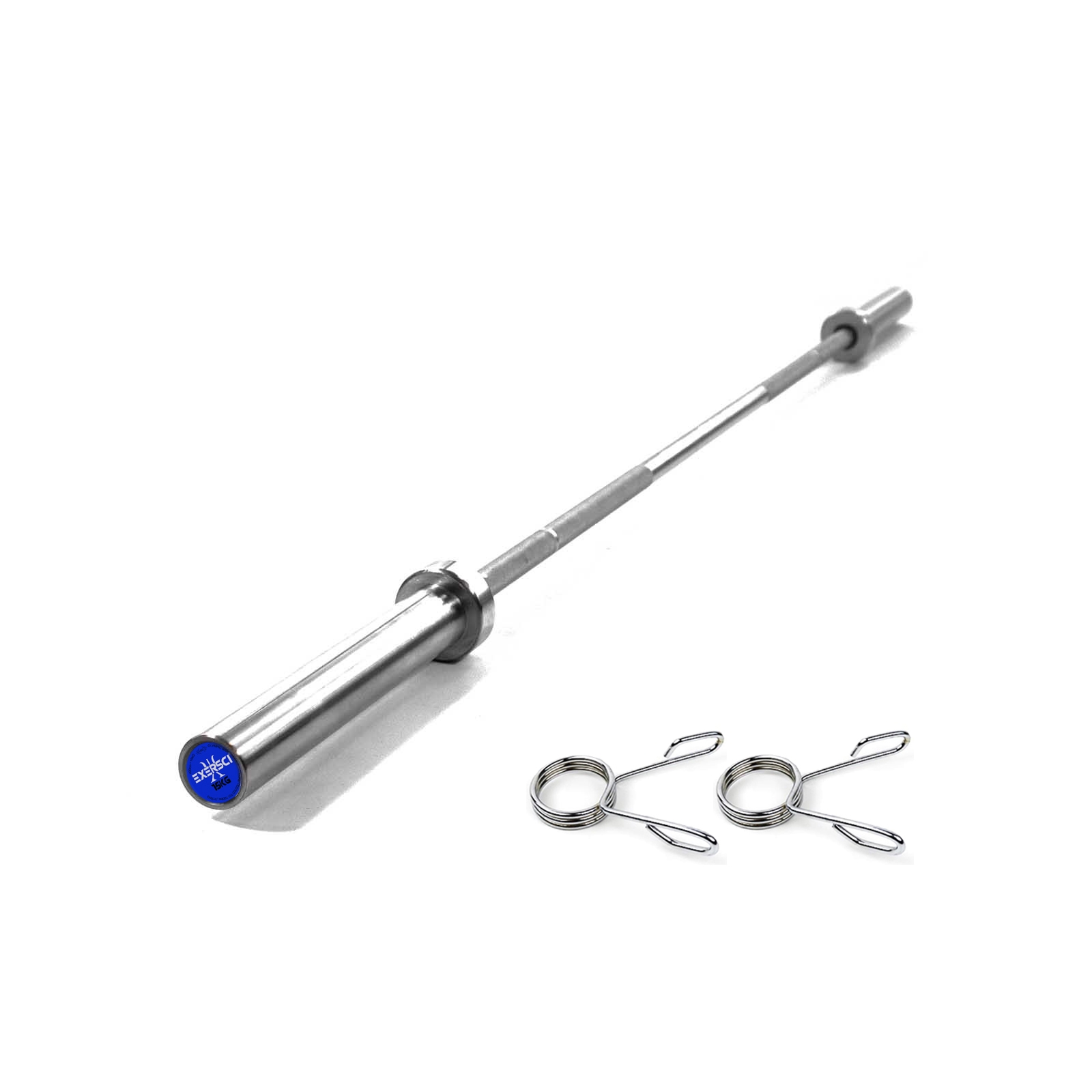 Exersci 15kg Hard Chrome Olympic Barbell