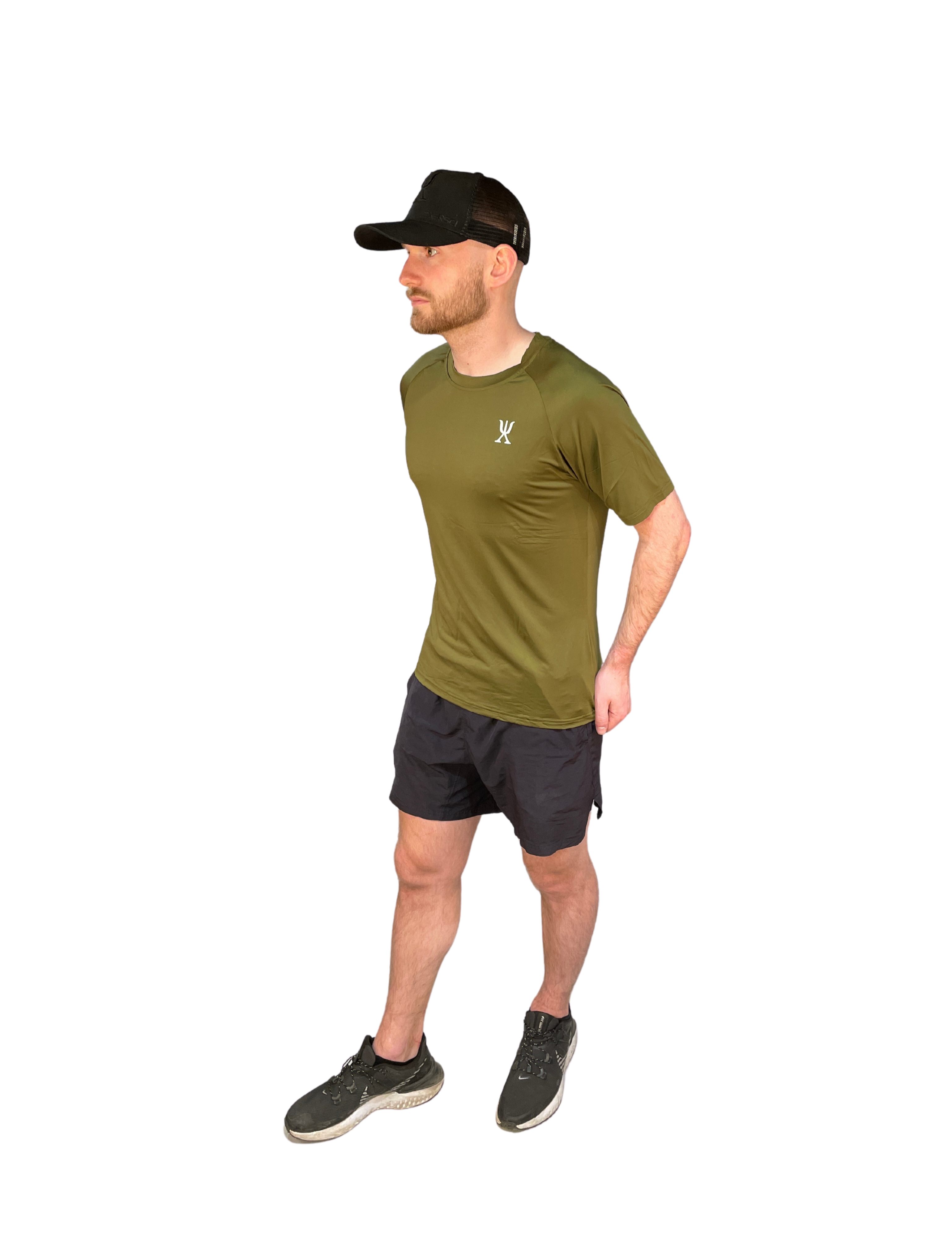 Exersci Training Short Sleeve Khaki