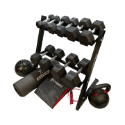 Exersci 2-Tier Dumbbell Storage Rack