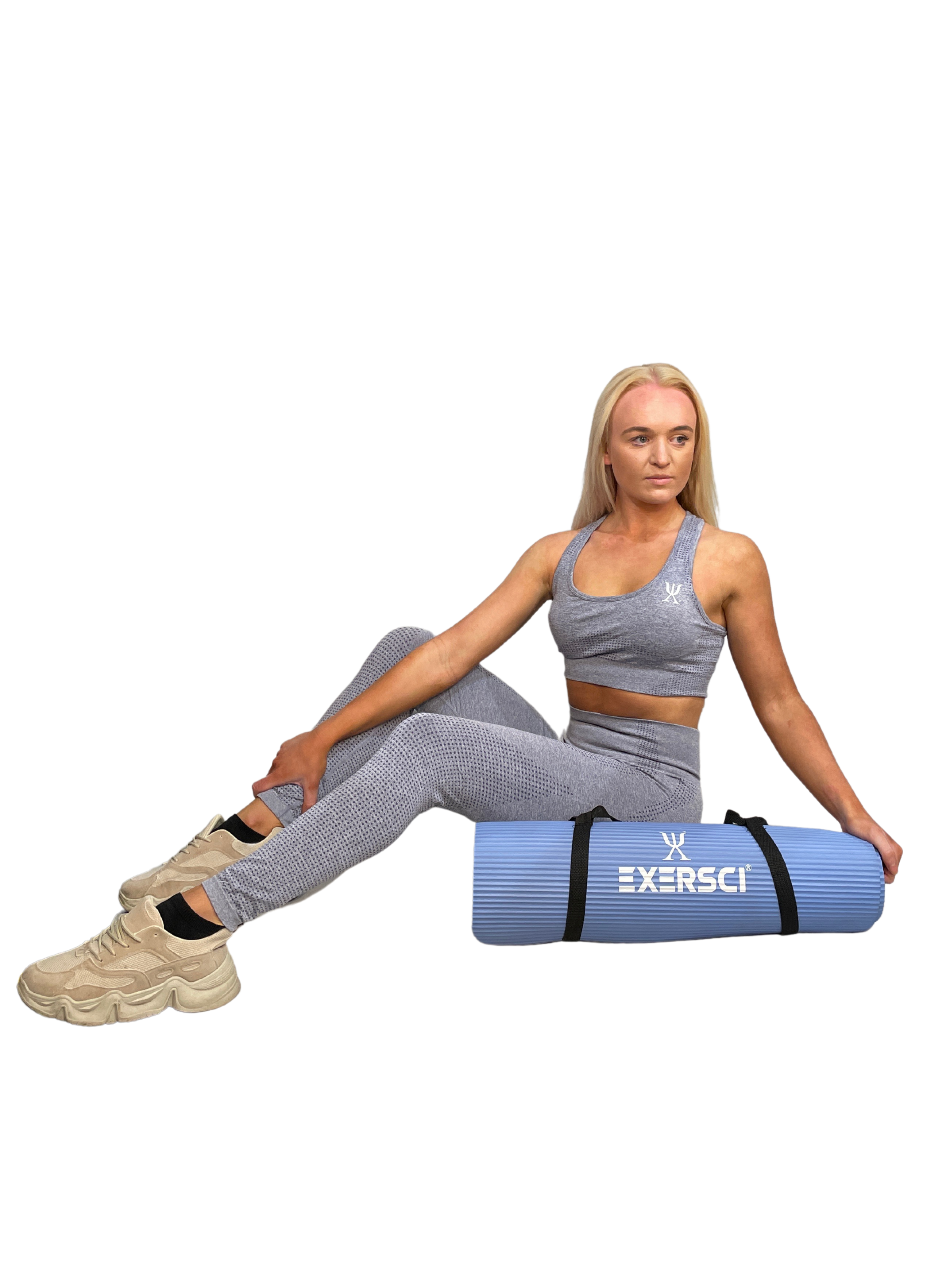 Exersci Light Grey Yoga Set