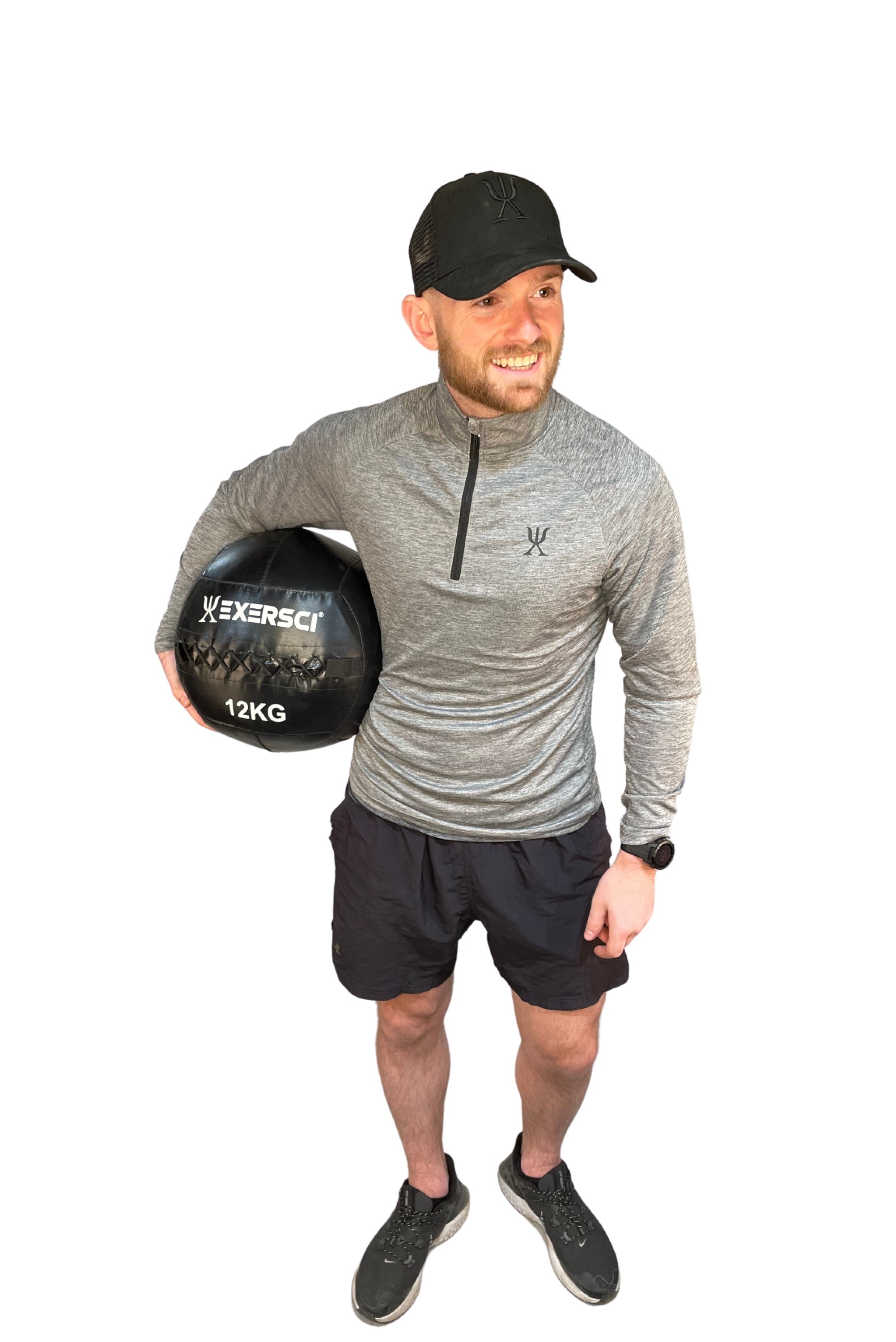 Exersci Tech ? Zip Long Sleeve Grey