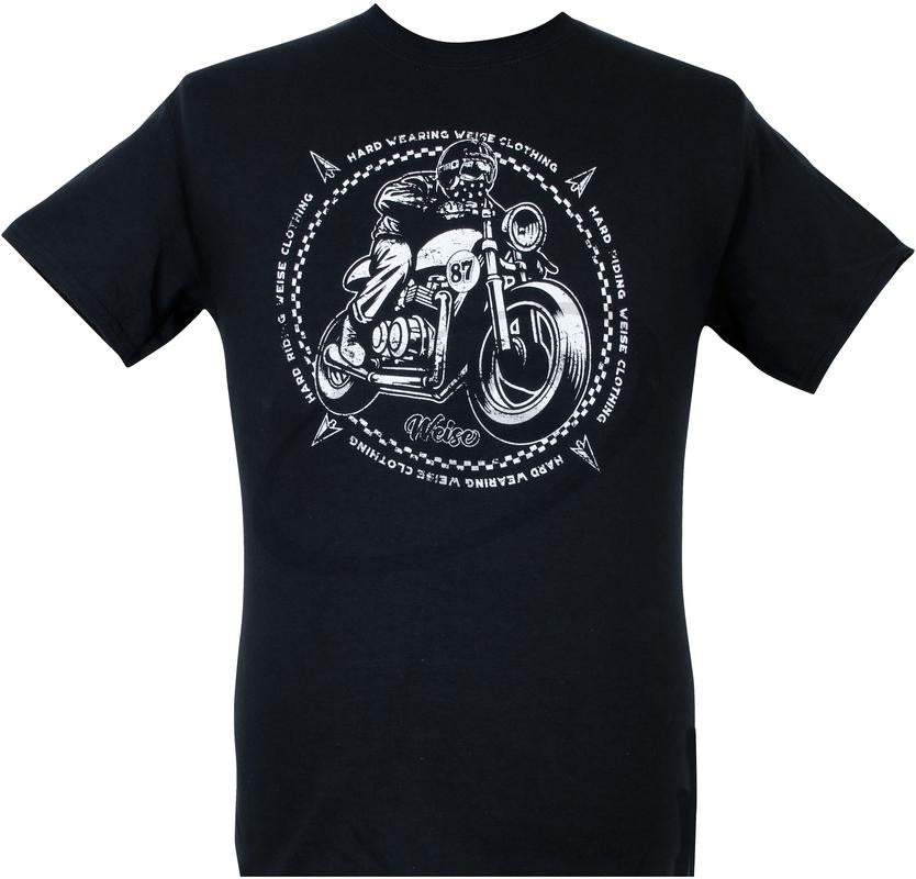 Weise Racer Tee L / Black – Armadillo Customs