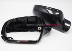 Audi A3 8P Gloss Carbon Fibre Mirrors – With Lane Assist