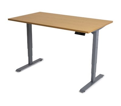 E1 Light Oak Top Desks – 1600 x 800 x 25mm – Up Standesk