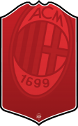 Club Crests – AC Milan, A4 | (21cm x 29.7cm) – Create FUT