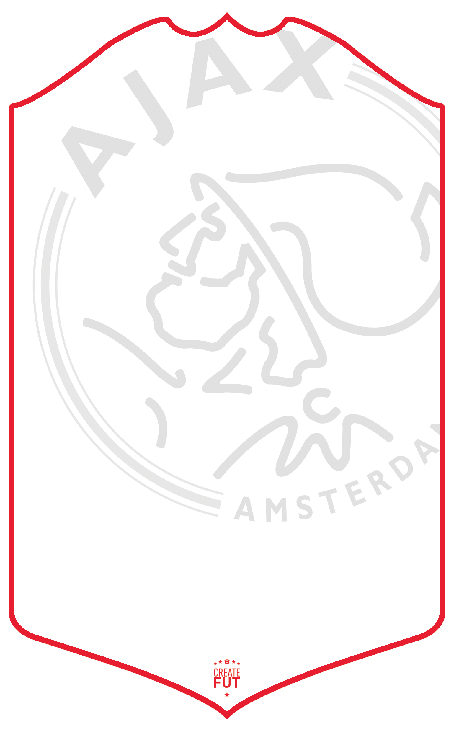 Club Crests – Ajax, A3 | (29.7cm x 42cm) – Create FUT