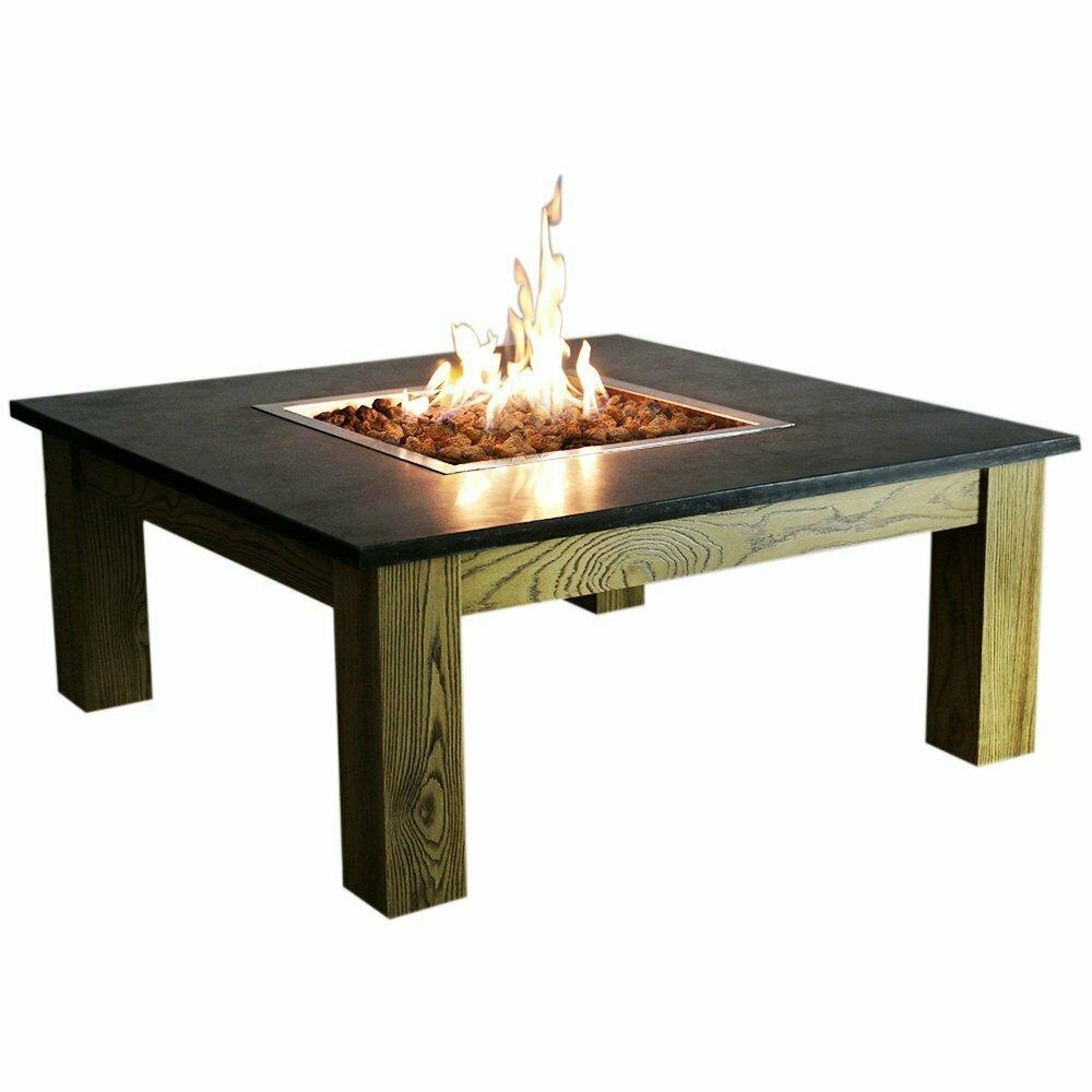 Elementi Amish Coffee Table – Main Gas – Outdoor Fire Pit – Forno Boutique