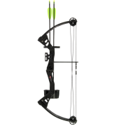 Anglo Arms KITA Compound Bow Package 25lb – Black – Tactical Archery UK
