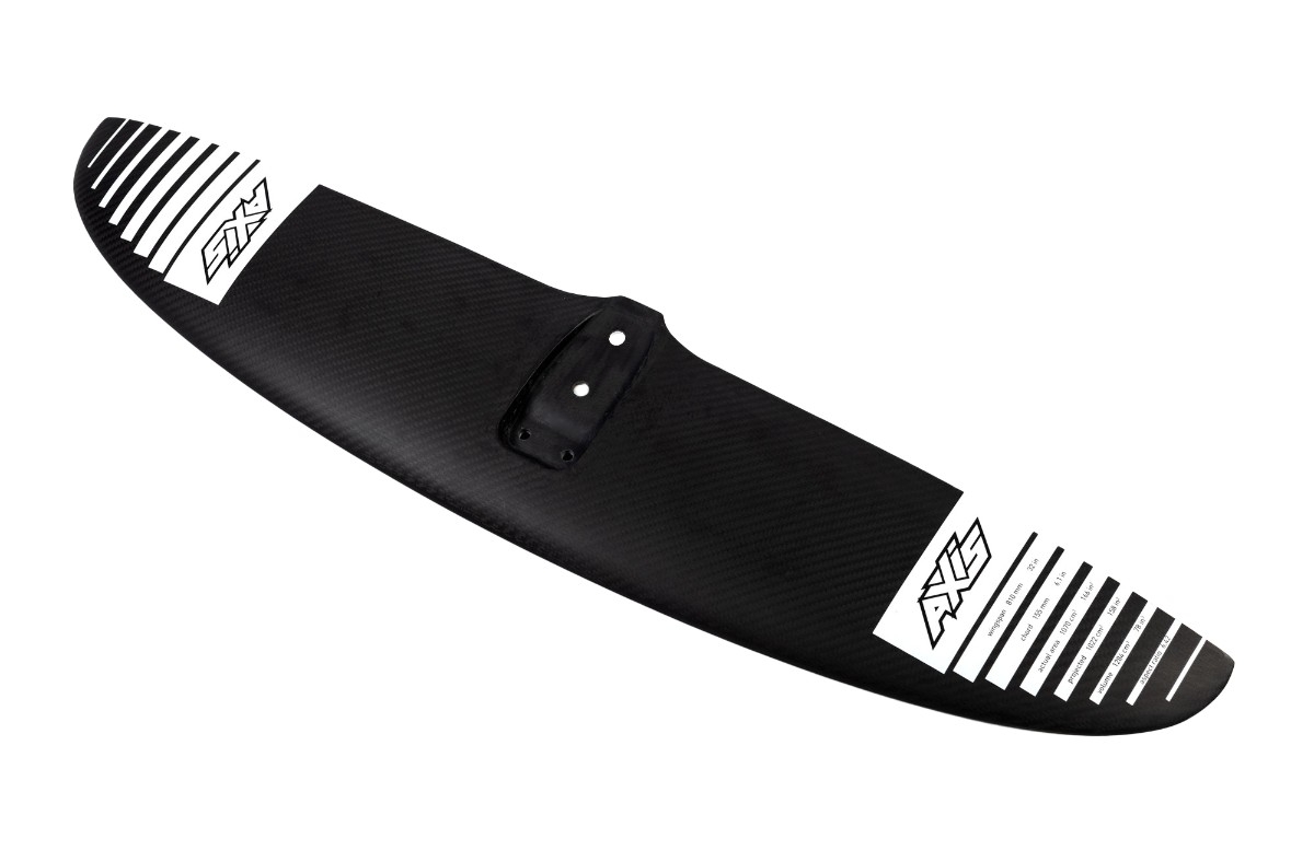 Axis Broad Spectrum Carve Front Wing – BSC 810 Black – Wing Foiling – The Foiling Collective