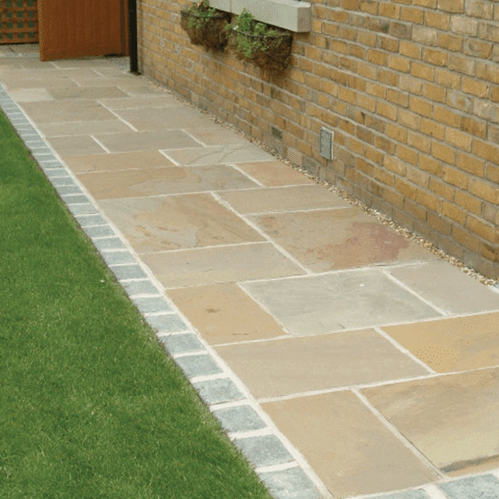 Forest Green Tumbled Paving – Patio Pack – Tumbled Paving – Premium Paving Co