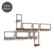 Shelfmate Composition 21 – Mariana Trends – Shelving Unit – Acumen Collection American Walnut PC – Acumen Collection