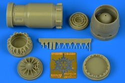 Aires 1/48 Mikoyan MiG-23BN Late Exhaust Nozzle – Opened – # 4759 – Model Hobbies