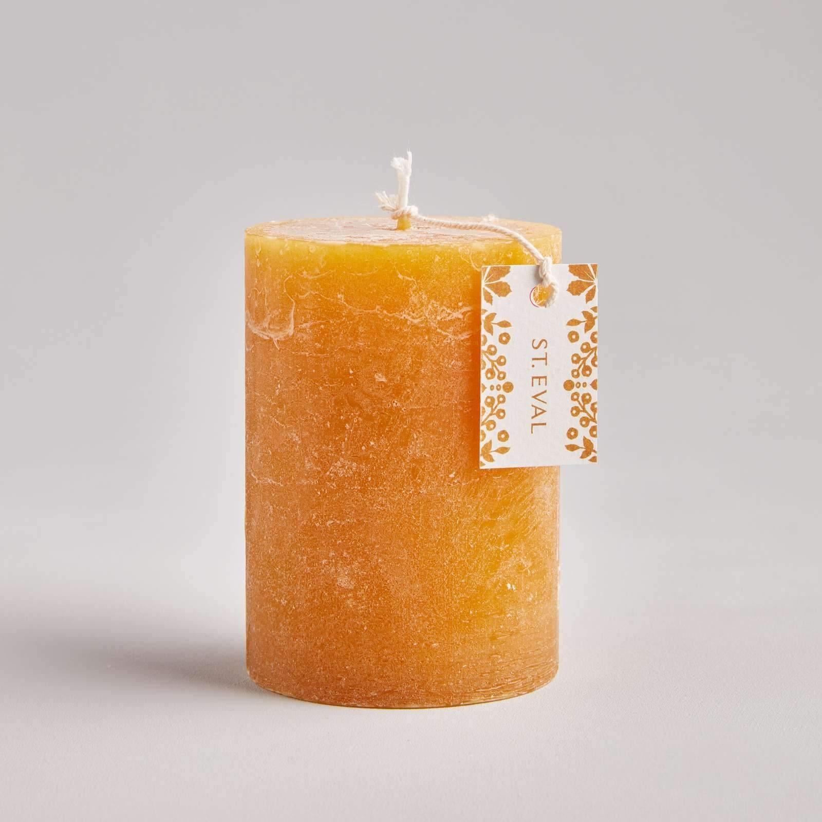 Amber – Folk 3″x4″ Scented Pillar | Candle | St. Eval – St. Eval Candle Company