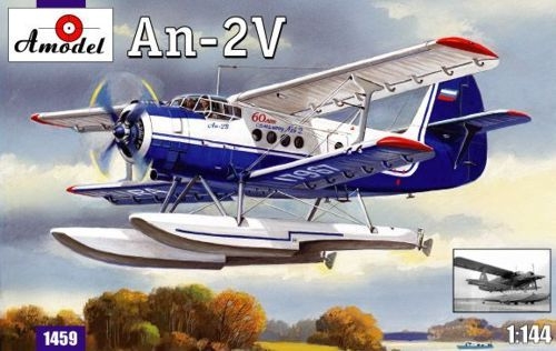 Amodel 1/144 Antonov An-2V Floatplane – # 1459 – Model Hobbies