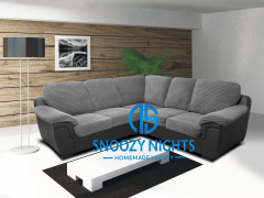 The Amy Collection – Corner Sofa – Brown Leather – Snoozy Nights