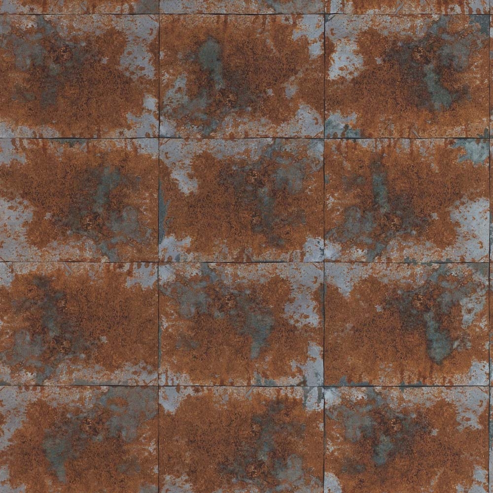 Anthology – 3 Oxidise 111157 Wallpaper – Brown / Orange – Non-Woven – 68.6cm