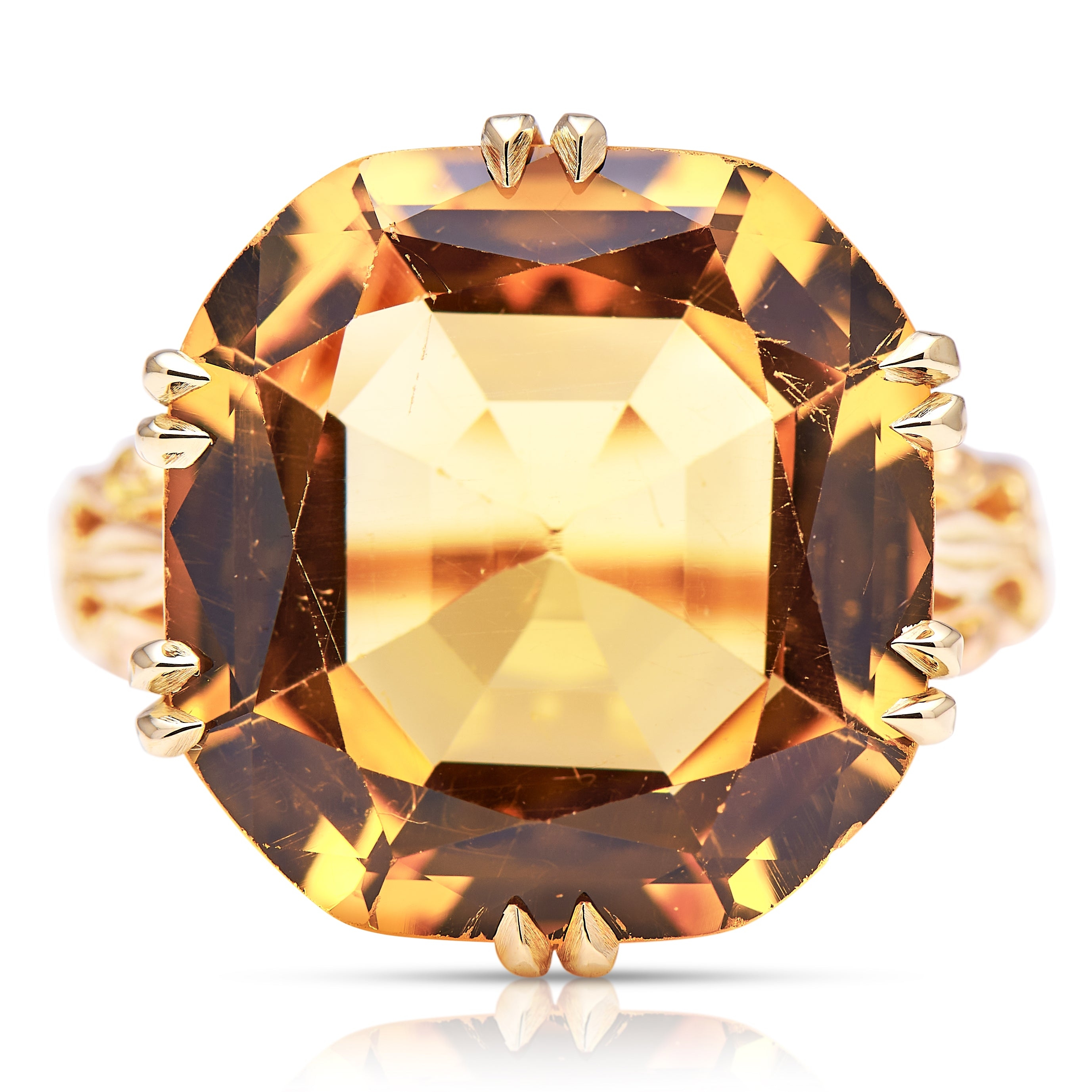 Extraordinary | Victorian, Imperial Topaz Ring – Vintage Ring – Antique Ring Boutique