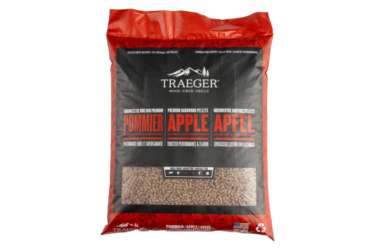 Traeger Apple Pellets – Bright and Shine – Bright and Shine