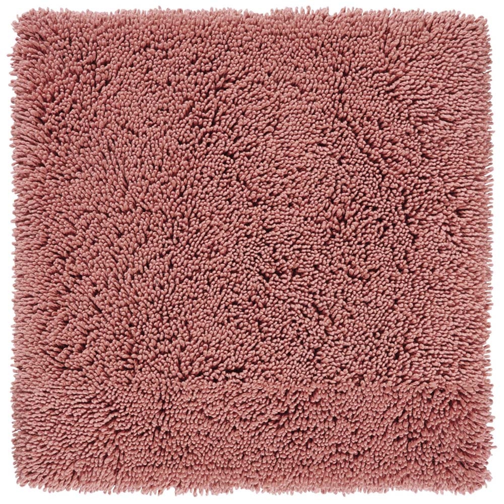 Aquanova – Mezzo Bath Mat – Terracotta – 60cm x 60cm – Pink / Orange – 100% Organic Cotton – 60cm x 60cm